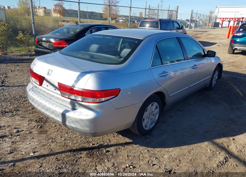 2003 HONDA ACCORD 2.4 LX VIN: 1HGCM56383A003566