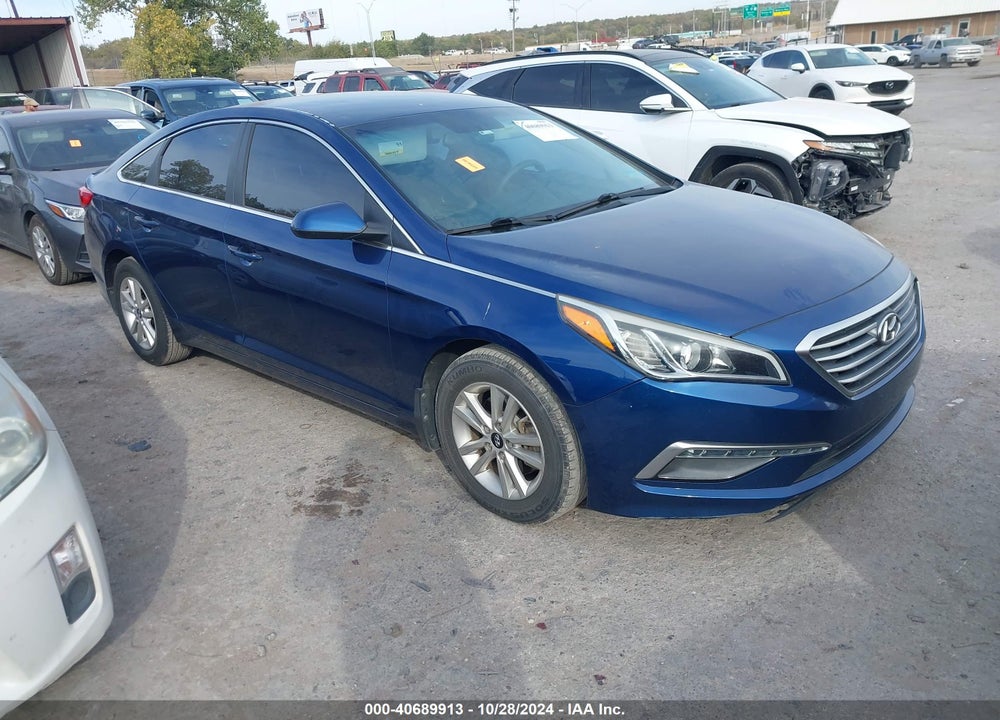 2015 HYUNDAI SONATA SE VIN: 5NPE24AF1FH243449