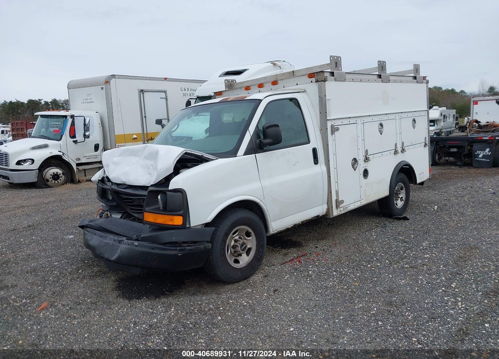 2006 GMC SAVANA CUTAWAY WORK VAN VIN: 1GDHG31UX61165263