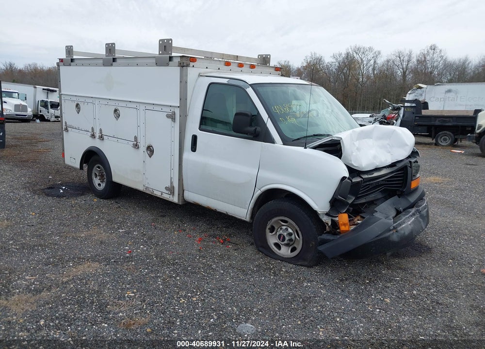 2006 GMC SAVANA CUTAWAY WORK VAN VIN: 1GDHG31UX61165263