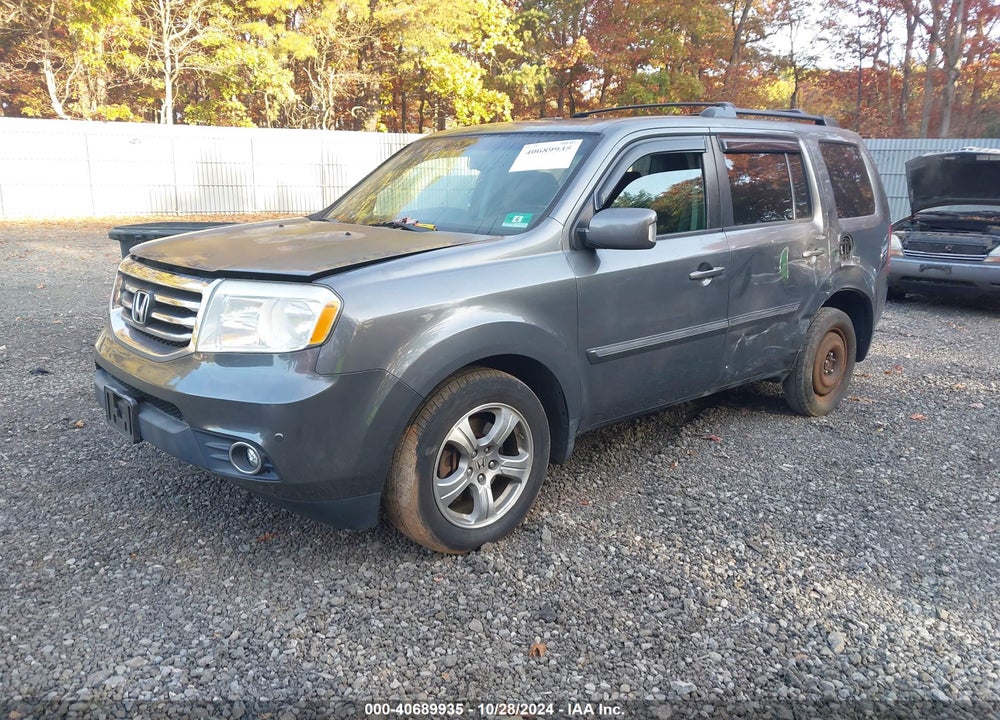 2012 HONDA PILOT TOURING VIN: 5FNYF4H97CB010980