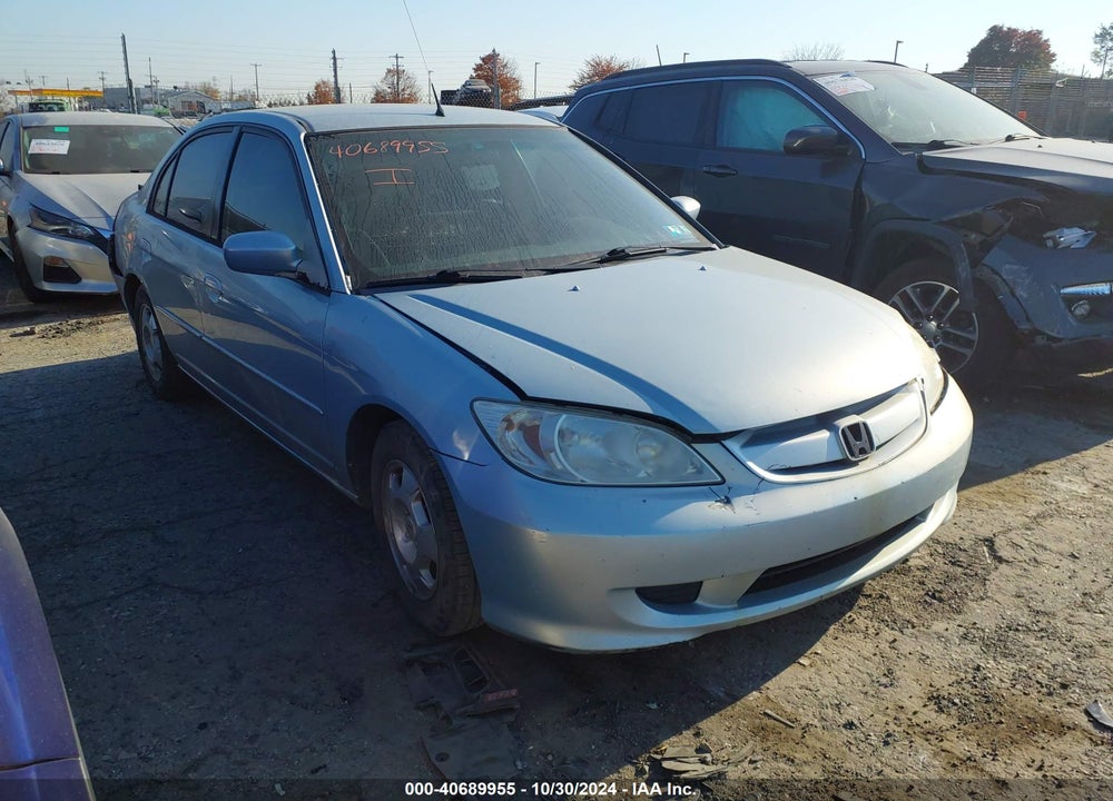 2004 HONDA CIVIC HYBRID VIN: JHMES95694S014862