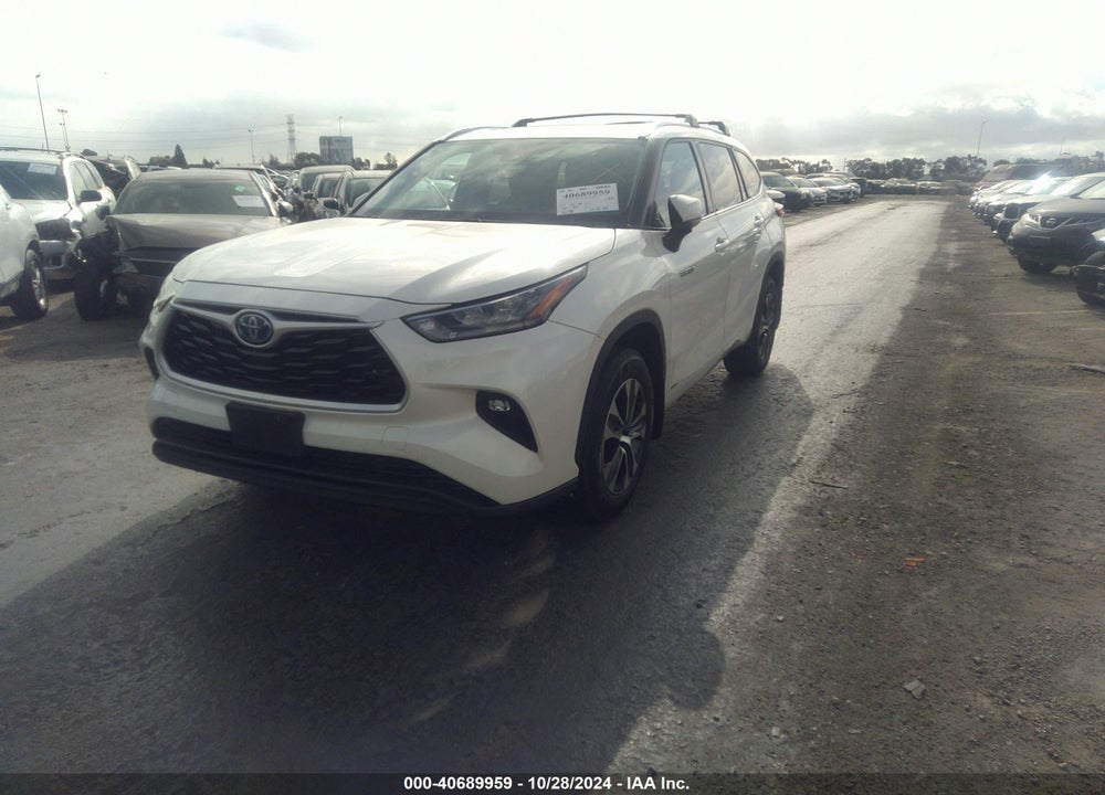 2020 TOYOTA HIGHLANDER HYBRID XLE VIN: 5TDHBRCH0LS500535