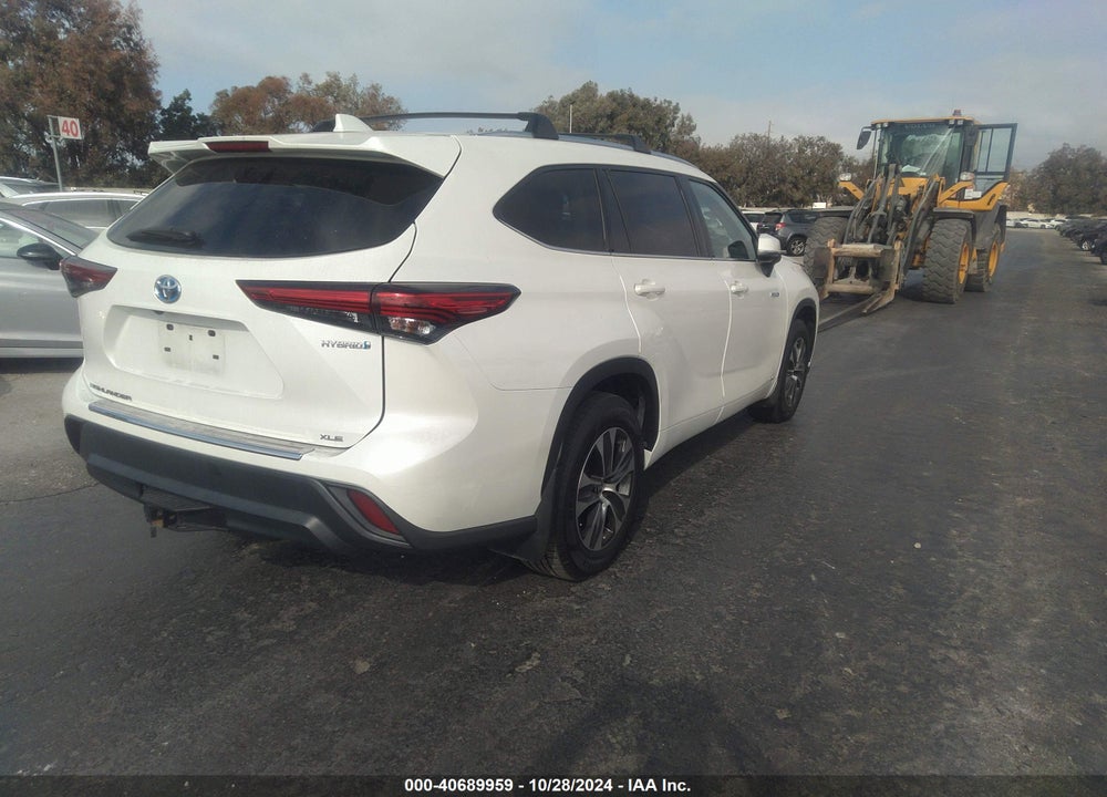 2020 TOYOTA HIGHLANDER HYBRID XLE VIN: 5TDHBRCH0LS500535