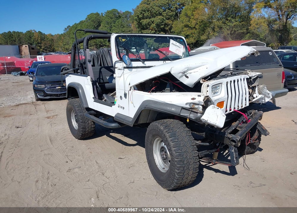 1992 JEEP WRANGLER / YJ VIN: 2J4FY29S4NJ503555
