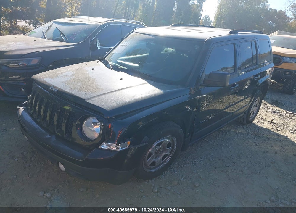 2017 JEEP PATRIOT SPORT FWD VIN: 1C4NJPBB3HD203611