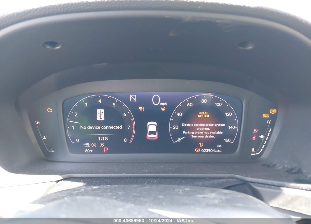 2023 HONDA ACCORD VIN: 1HGCY1F38PA050647