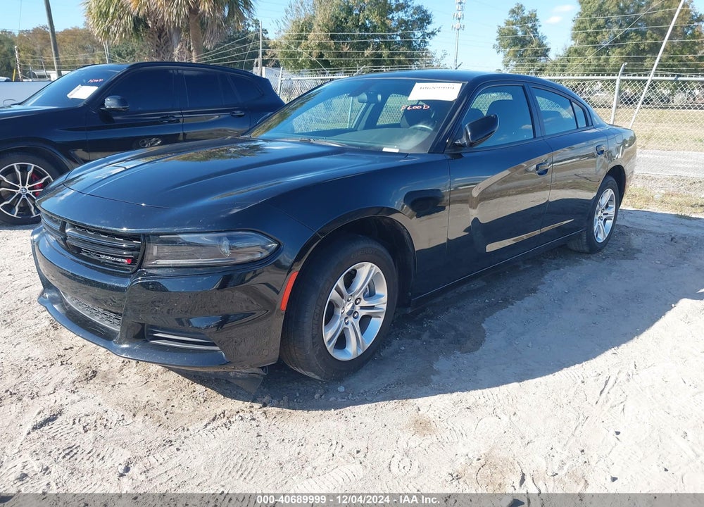 2022 DODGE CHARGER SXT RWD VIN: 2C3CDXBG7NH201227