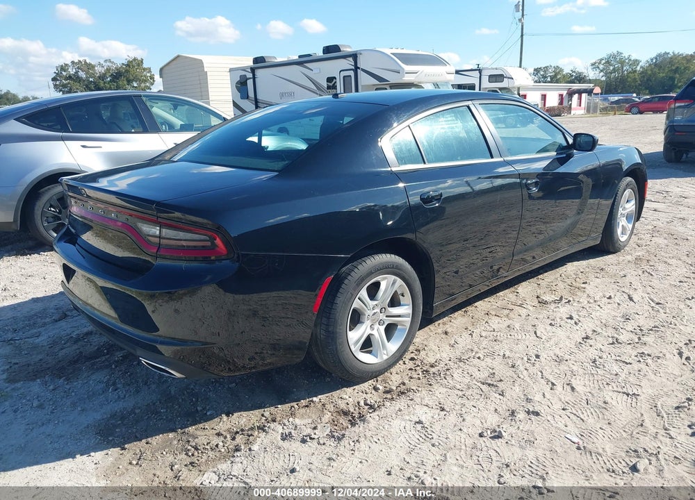 2022 DODGE CHARGER SXT RWD VIN: 2C3CDXBG7NH201227