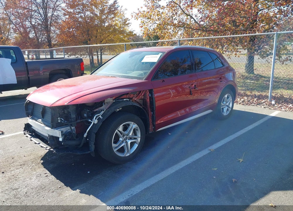 2018 AUDI Q5 2.0T PREMIUM/2.0T TECH PREMIUM VIN: WA1ANAFY1J2114744