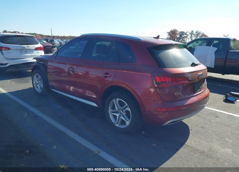2018 AUDI Q5 2.0T PREMIUM/2.0T TECH PREMIUM VIN: WA1ANAFY1J2114744