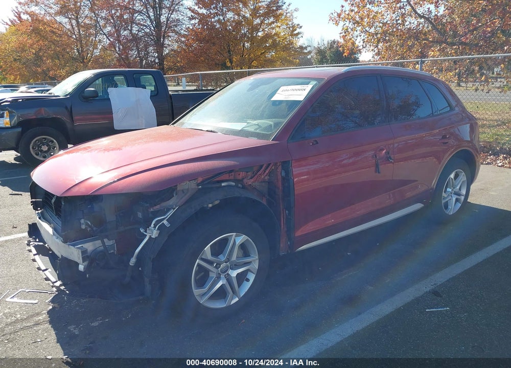 2018 AUDI Q5 2.0T PREMIUM/2.0T TECH PREMIUM VIN: WA1ANAFY1J2114744
