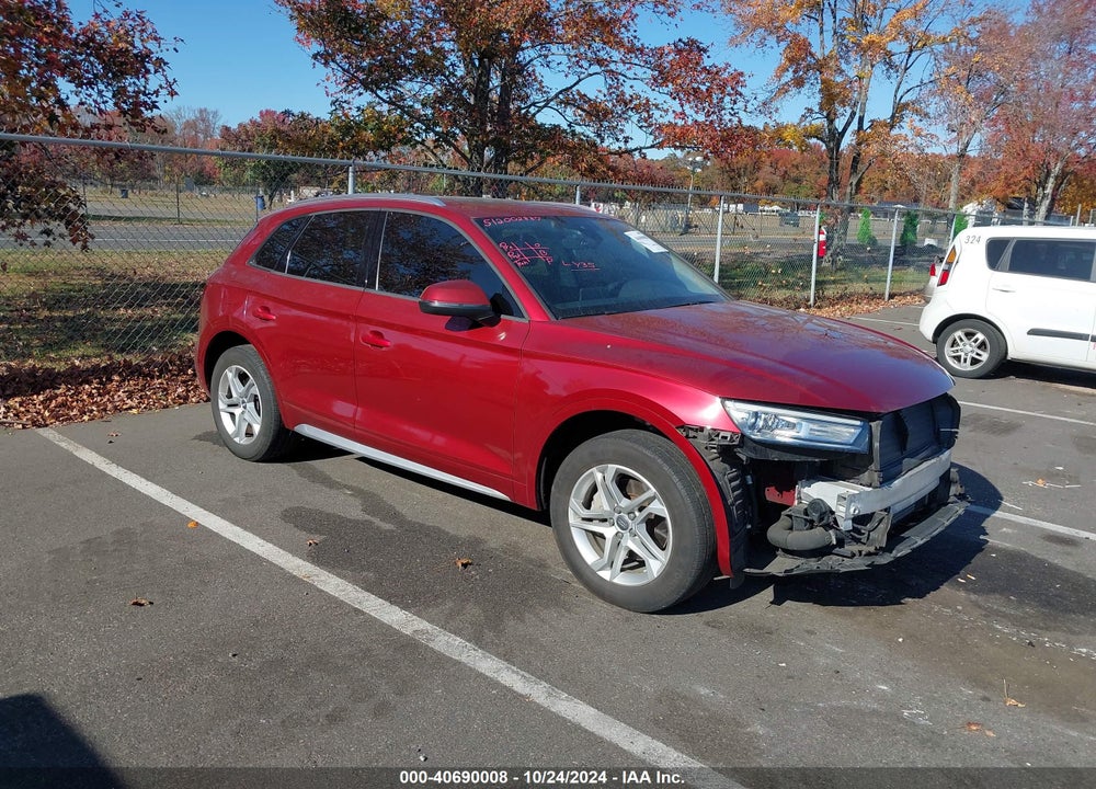2018 AUDI Q5 2.0T PREMIUM/2.0T TECH PREMIUM VIN: WA1ANAFY1J2114744