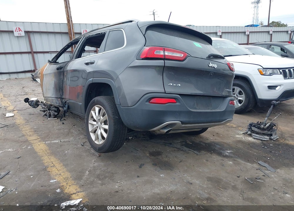 2017 JEEP CHEROKEE LIMITED 4X4 VIN: 1C4PJMDB8HW649651