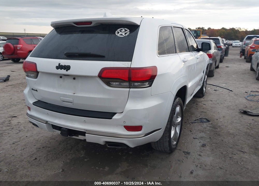 2015 JEEP GRAND CHEROKEE HIGH ALTITUDE VIN: 1C4RJFCG5FC124708