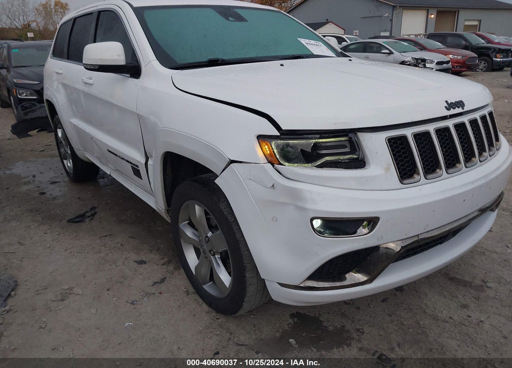 2015 JEEP GRAND CHEROKEE HIGH ALTITUDE VIN: 1C4RJFCG5FC124708