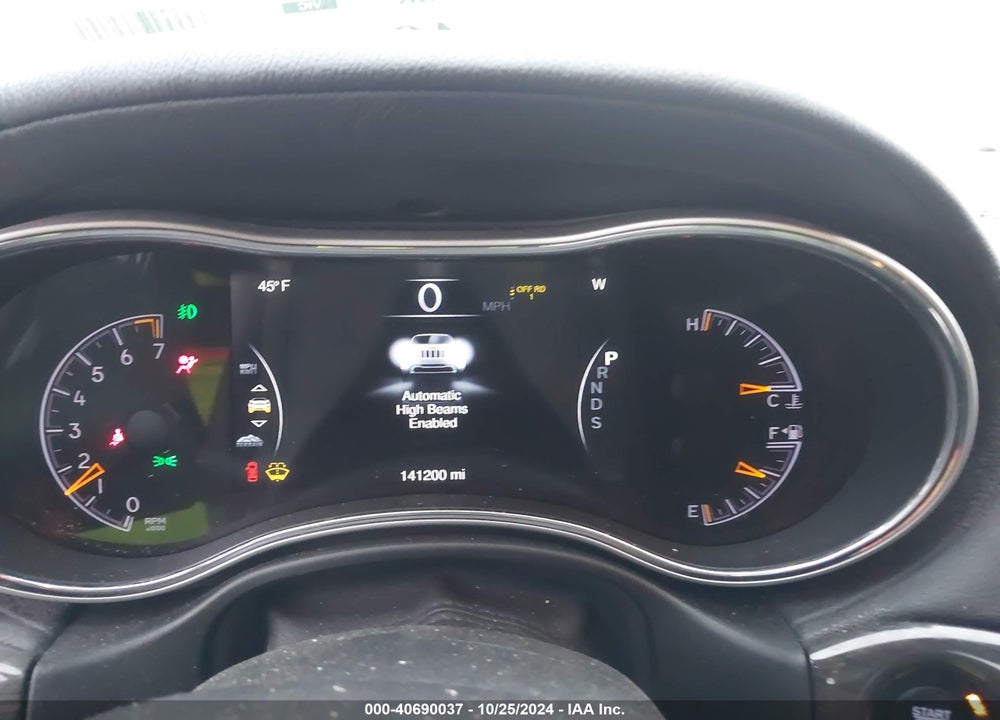 2015 JEEP GRAND CHEROKEE HIGH ALTITUDE VIN: 1C4RJFCG5FC124708