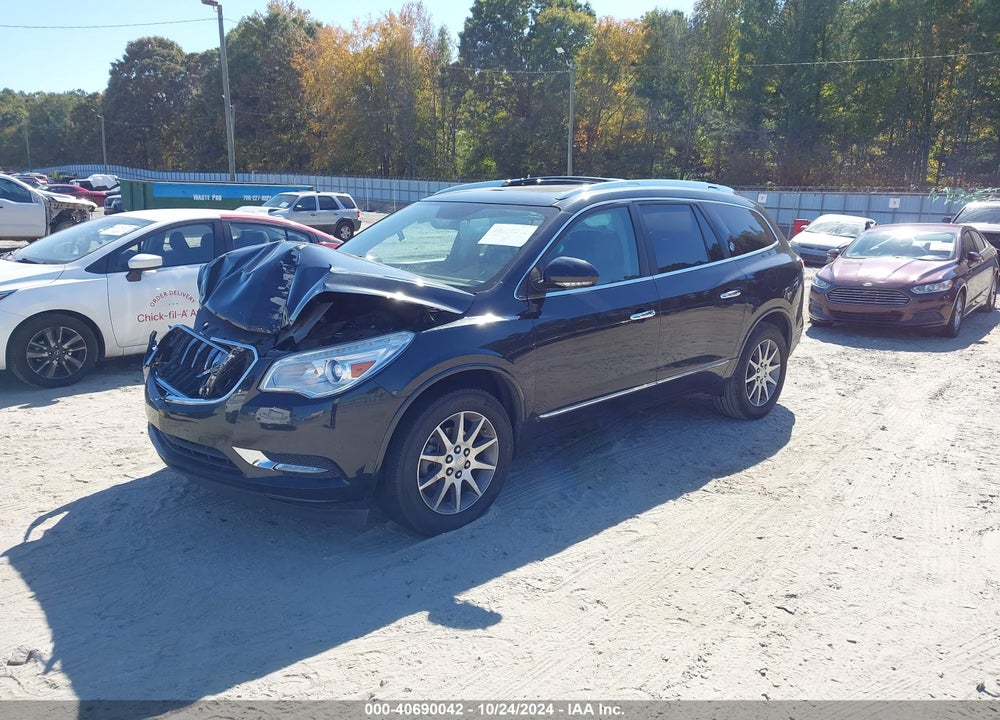 2014 BUICK ENCLAVE LEATHER VIN: 5GAKRBKD5EJ207643