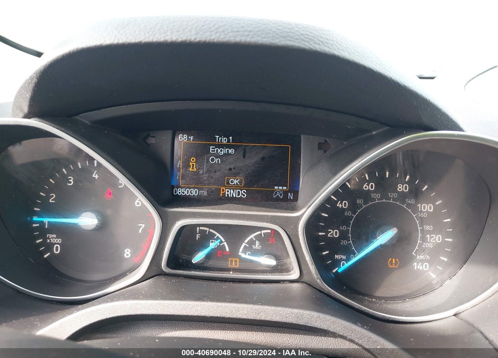 2017 FORD ESCAPE SE VIN: 1FMCU9G90HUB71955