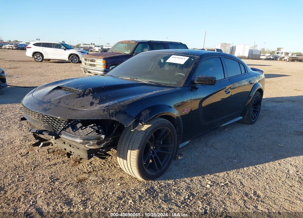 2023 DODGE CHARGER SCAT PACK WIDEBODY VIN: 2C3CDXGJXPH702443