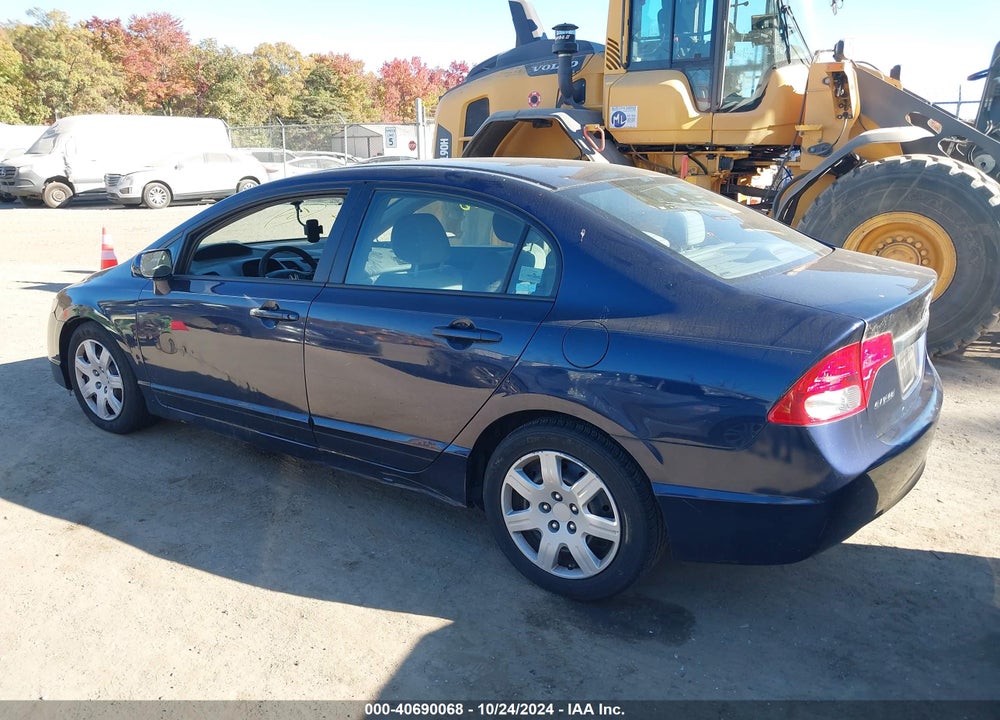 2009 HONDA CIVIC LX VIN: 2HGFA16549H527498