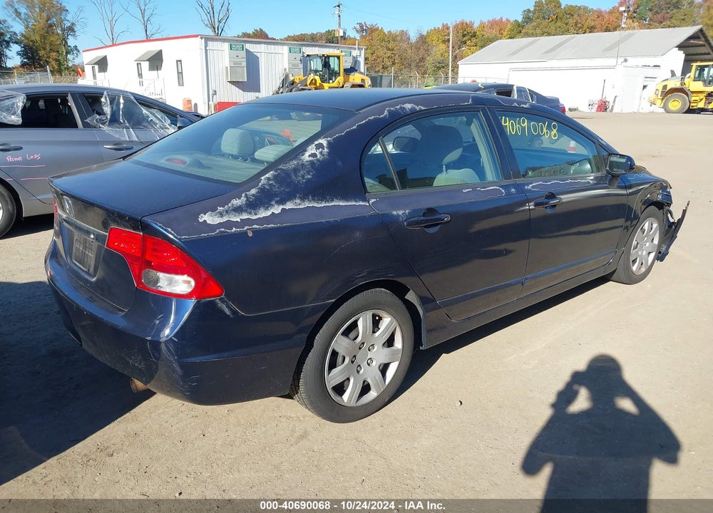 2009 HONDA CIVIC LX VIN: 2HGFA16549H527498