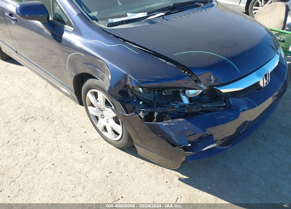 2009 HONDA CIVIC LX VIN: 2HGFA16549H527498