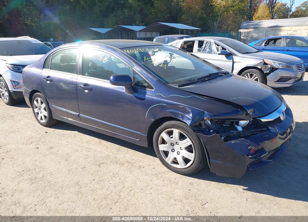 2009 HONDA CIVIC LX VIN: 2HGFA16549H527498