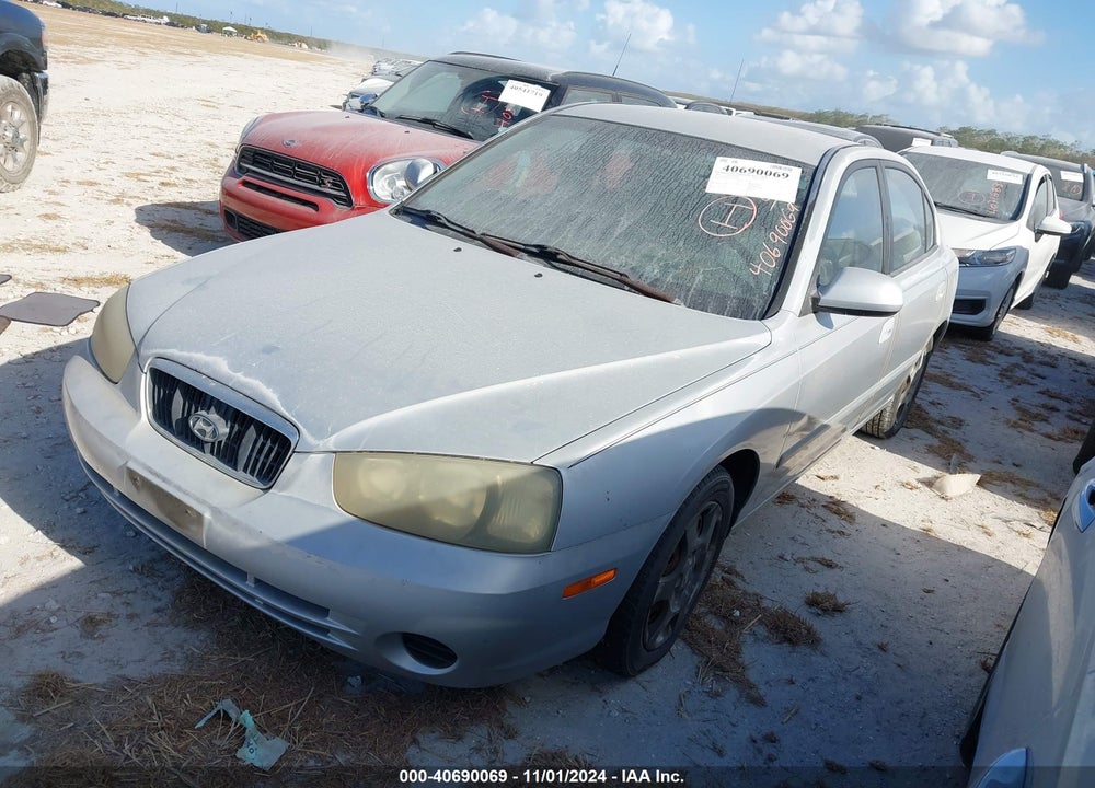 2003 HYUNDAI ELANTRA GLS/GT VIN: KMHDN45D93U679023