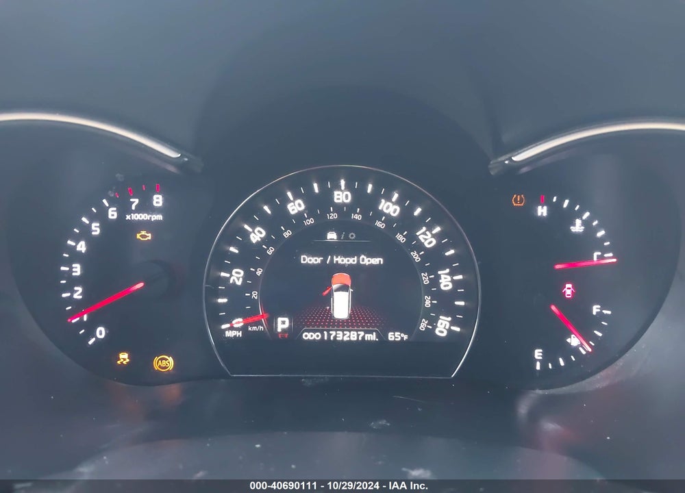 2014 KIA SORENTO LX VIN: 5XYKT4A62EG495815