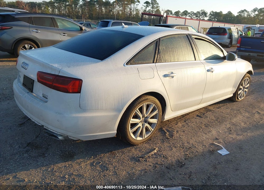 2016 AUDI A6 VIN: WAUGFAFC1GN083503