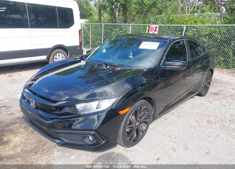 2020 HONDA CIVIC SPORT VIN: 2HGFC2F82LH591749