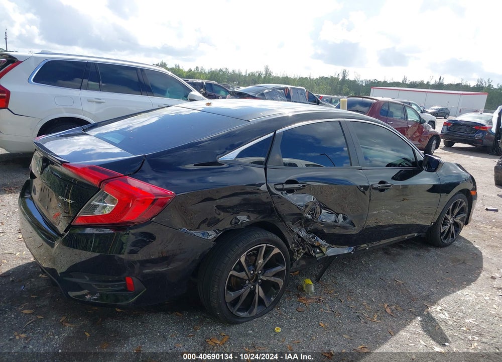 2020 HONDA CIVIC SPORT VIN: 2HGFC2F82LH591749