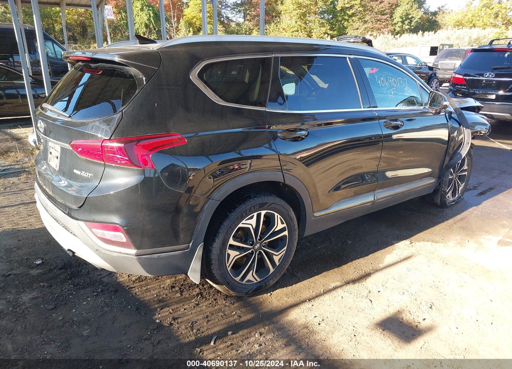 2019 HYUNDAI SANTA FE ULTIMATE 2.0T VIN: 5NMS5CAA9KH103858