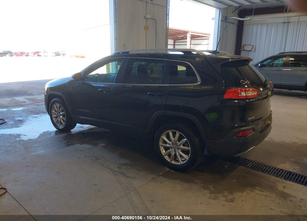 2016 JEEP CHEROKEE LIMITED VIN: 1C4PJMDB0GW261604