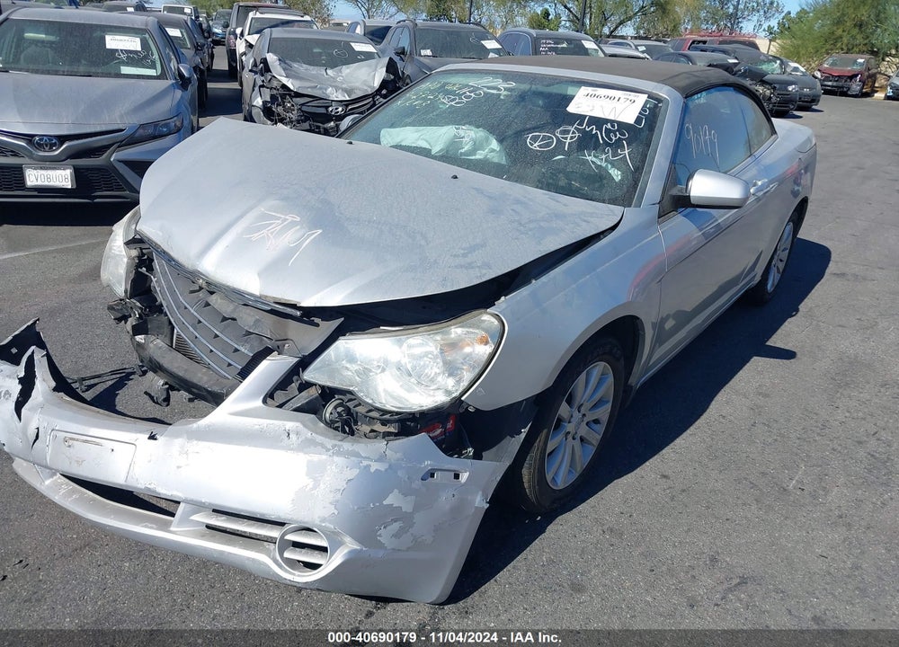 2010 CHRYSLER SEBRING VIN: 1C3BC5ED4AN176289