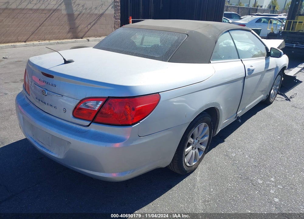 2010 CHRYSLER SEBRING VIN: 1C3BC5ED4AN176289
