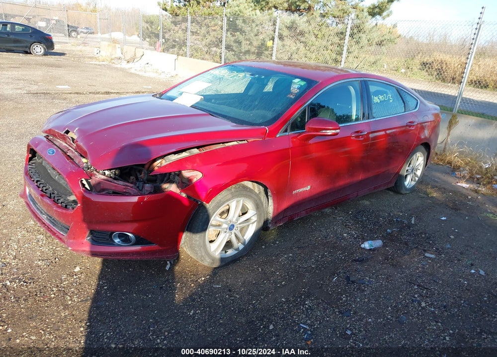 2015 FORD FUSION HYBRID TITANIUM VIN: 3FA6P0RU9FR310688