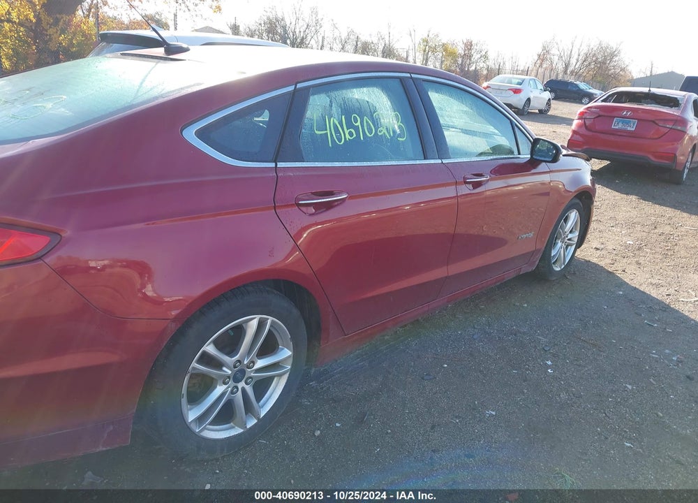 2015 FORD FUSION HYBRID TITANIUM VIN: 3FA6P0RU9FR310688