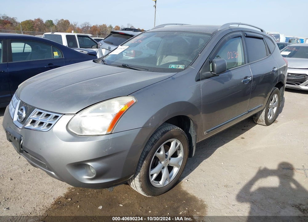 2011 NISSAN ROGUE SV VIN: JN8AS5MV6BW290234