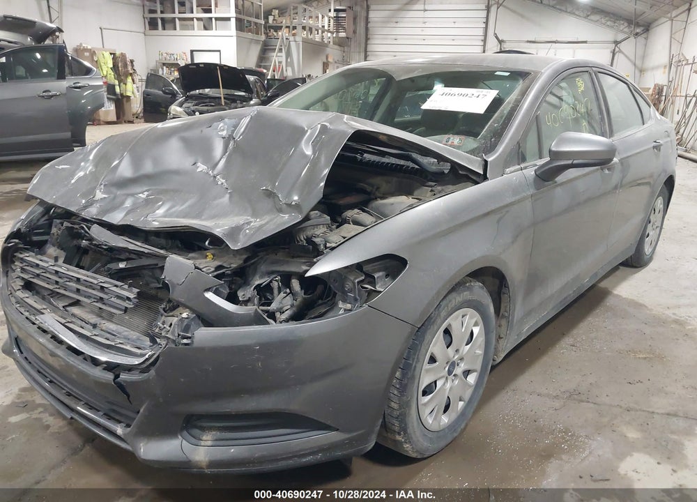 2014 FORD FUSION S VIN: 3FA6P0G72ER387964