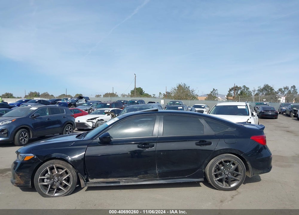 2024 HONDA CIVIC SI SEDAN VIN: 2HGFE1E58RH471376