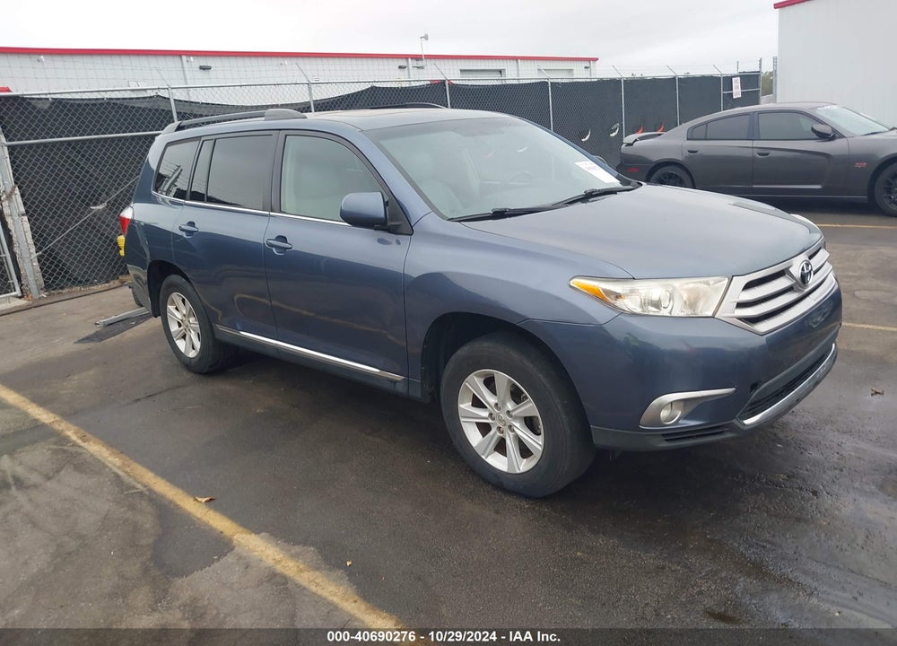 2012 TOYOTA HIGHLANDER SE V6 VIN: 5TDZK3EH2CS051387