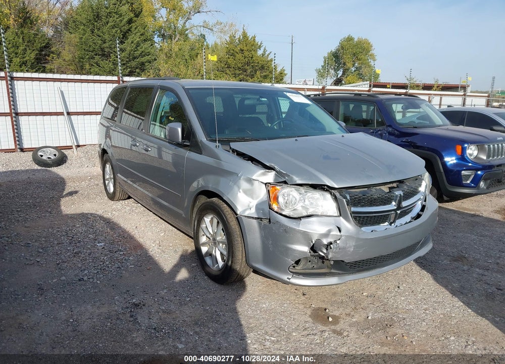 2014 DODGE GRAND CARAVAN SXT VIN: 2C4RDGCG0ER290394
