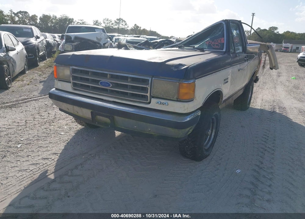 1989 FORD BRONCO U100 VIN: 1FMEU15H3KLA22716