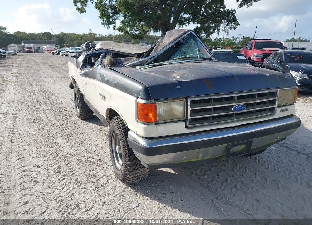 1989 FORD BRONCO U100 VIN: 1FMEU15H3KLA22716