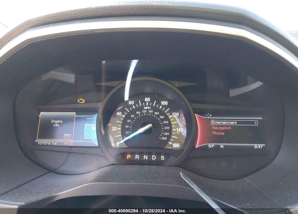 2017 FORD EDGE SEL VIN: 2FMPK4J8XHBB87242