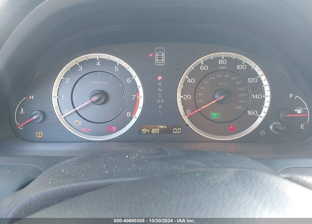 2010 HONDA ACCORD 2.4 LX-P VIN: 1HGCP2F48AA073161