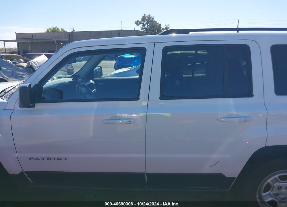 2016 JEEP PATRIOT SPORT VIN: 1C4NJPBA4GD641351
