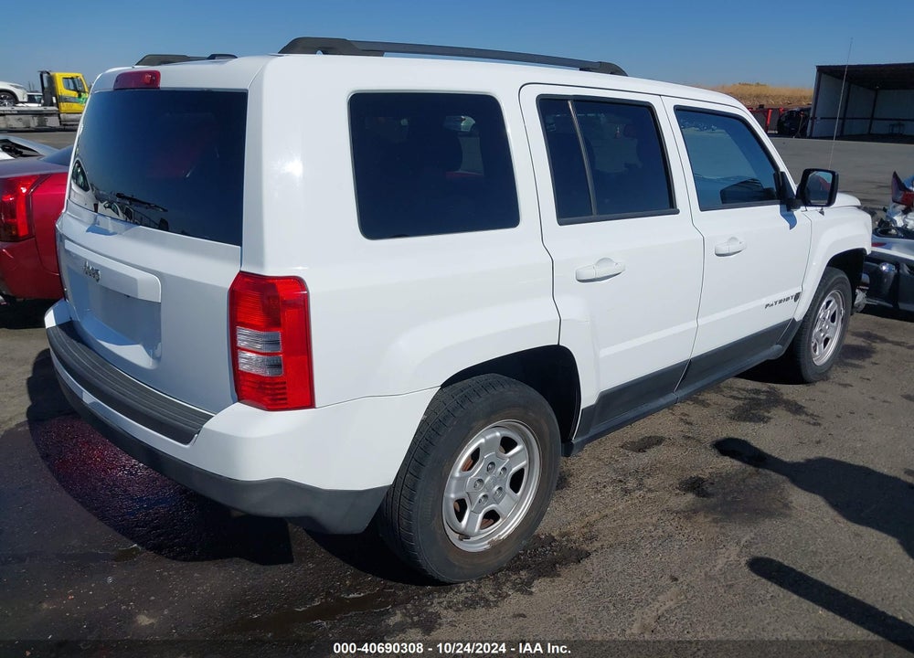 2016 JEEP PATRIOT SPORT VIN: 1C4NJPBA4GD641351